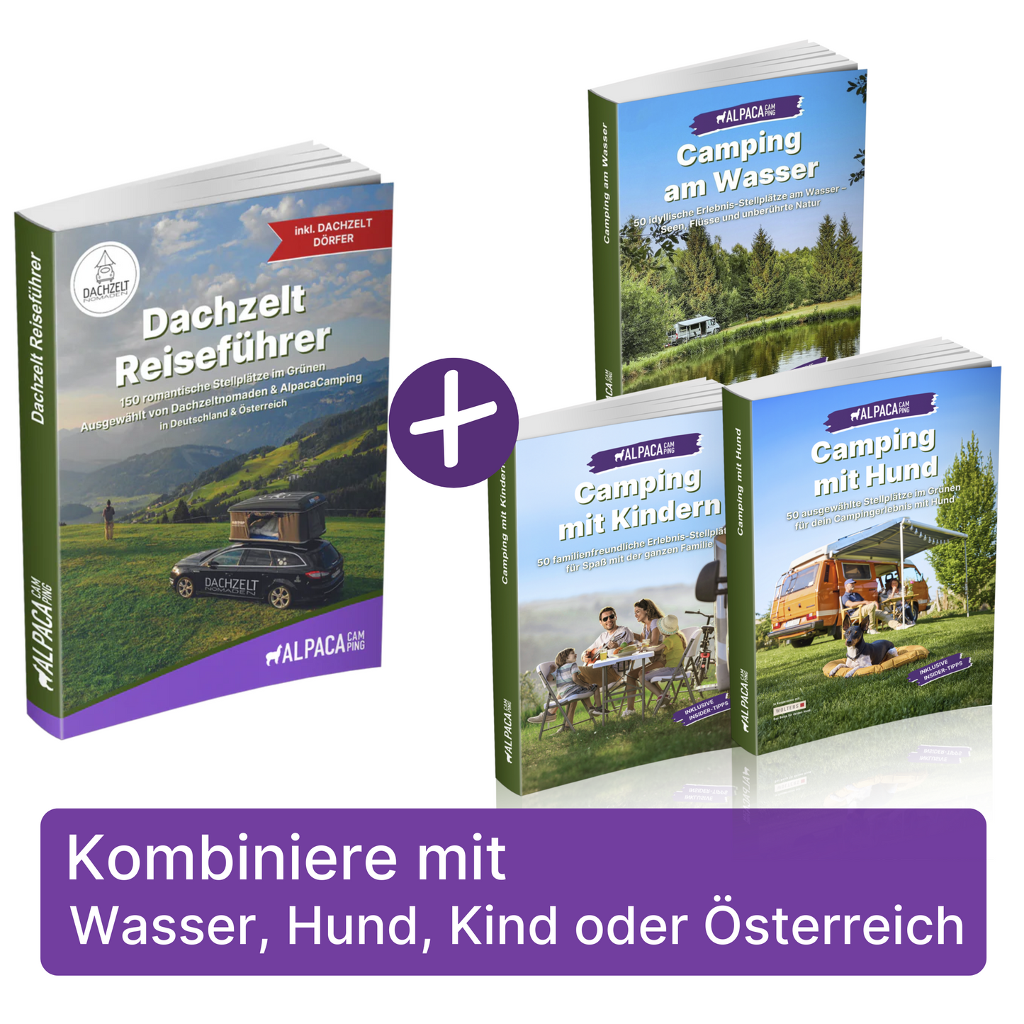 Dachzelt Reiseführer + 3 wählbare Add-on's