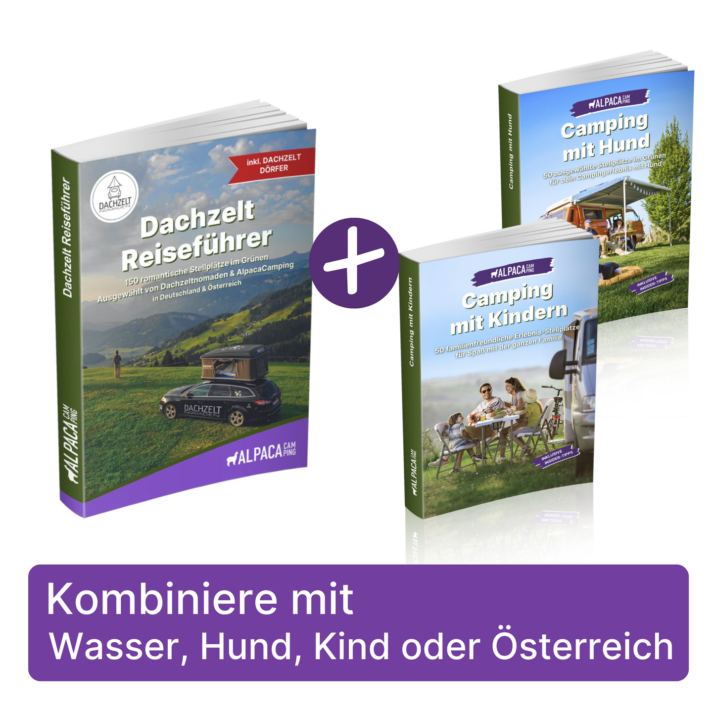 Dachzelt Reiseführer + 2 wählbare Add-on's