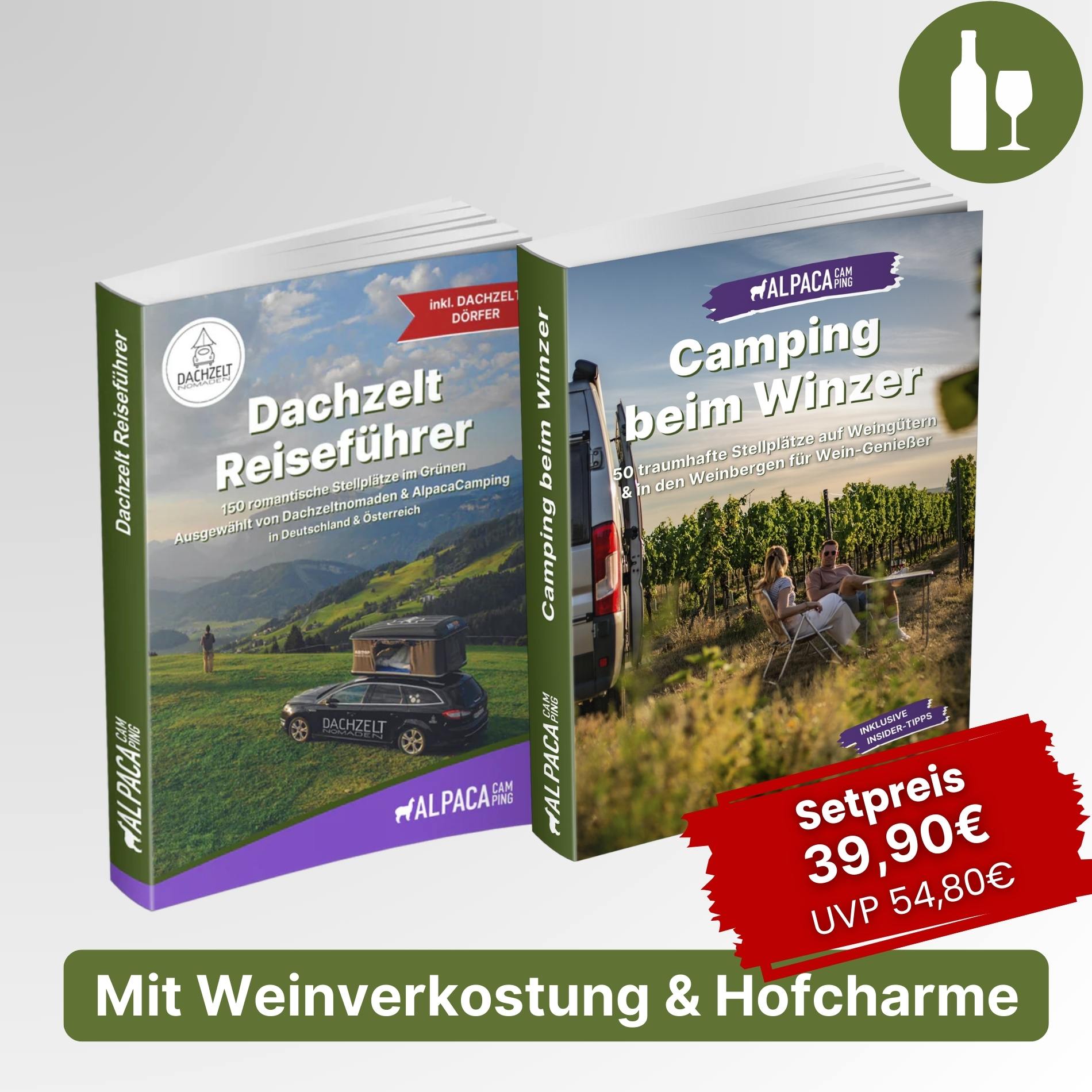 camping winzer Dachzelt Reiseführer + Winzer – AlpacaCamping