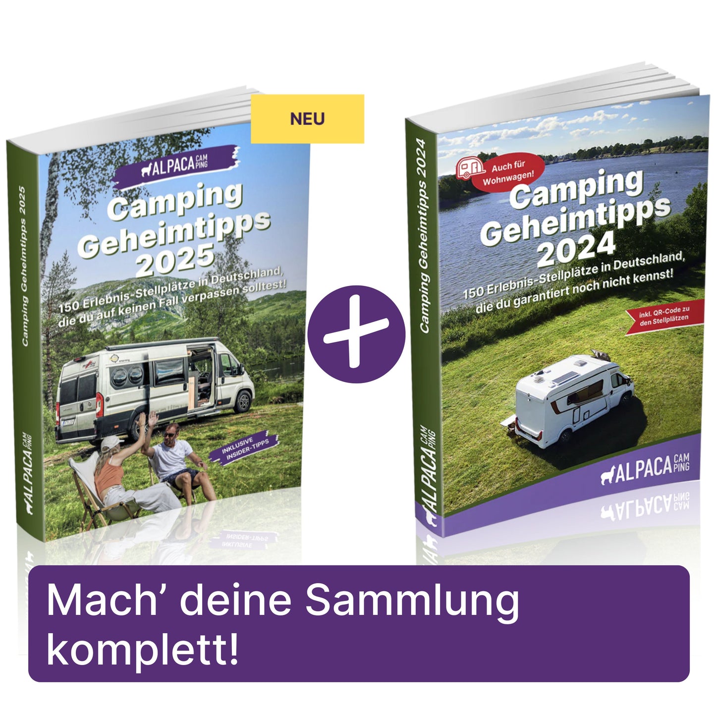 Sammelband: Wohnmobil Geheimtipps 2025 + 2024