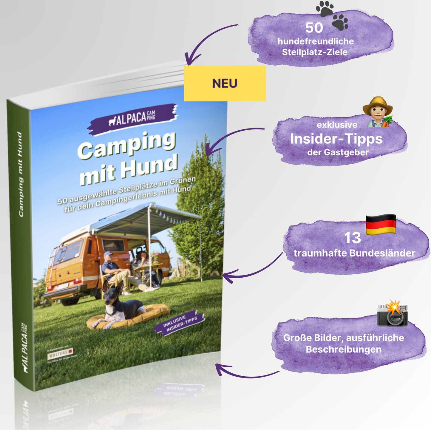 Wohnwagen Camping Geheimtipps 2025 + 3 wählbare Add-on's