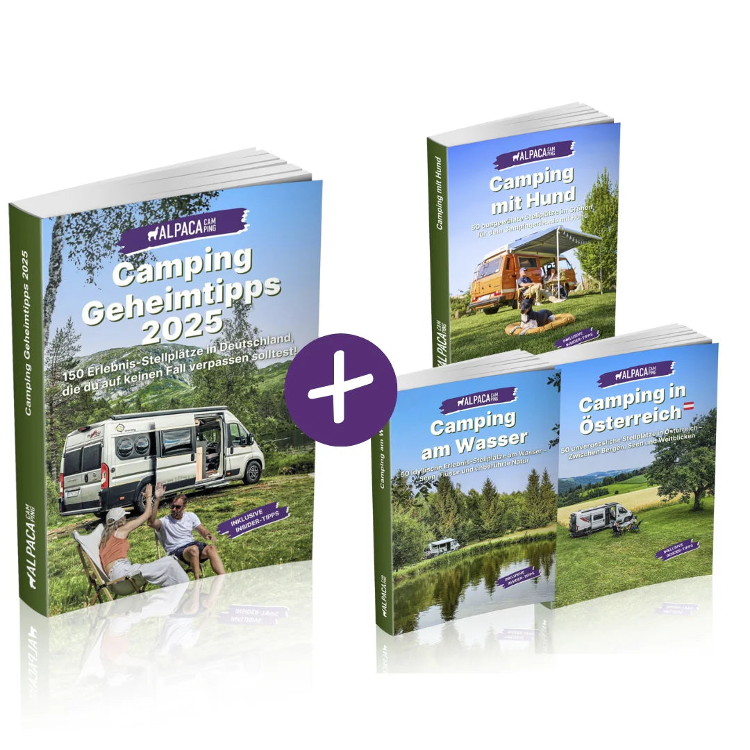 Wohnmobil Camping Geheimtipps 2025 + 3 wählbare Add-on's