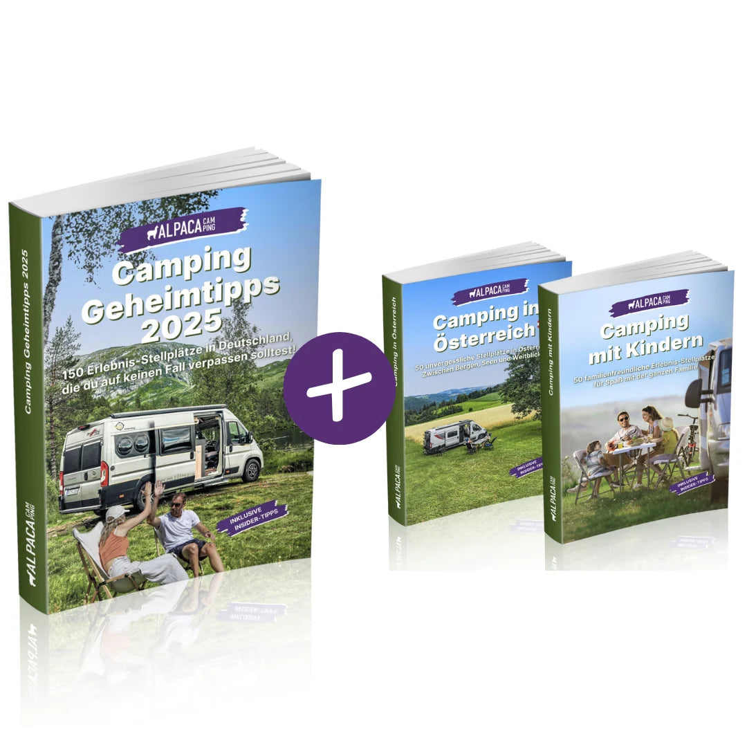 Wohnmobil Camping Geheimtipps 2025 + 2 wählbare Add-on's