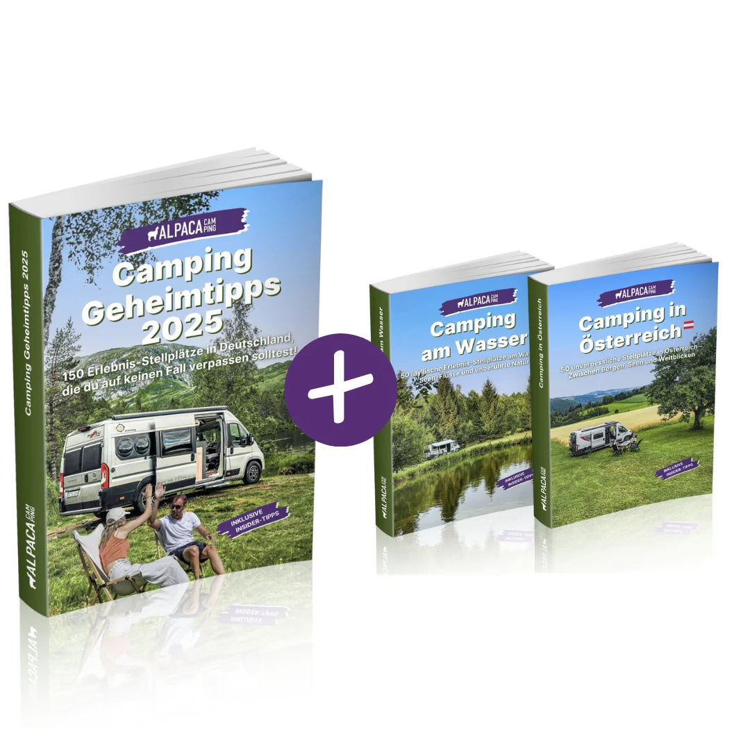 Wohnmobil Camping Geheimtipps 2025 + 2 wählbare Add-on's