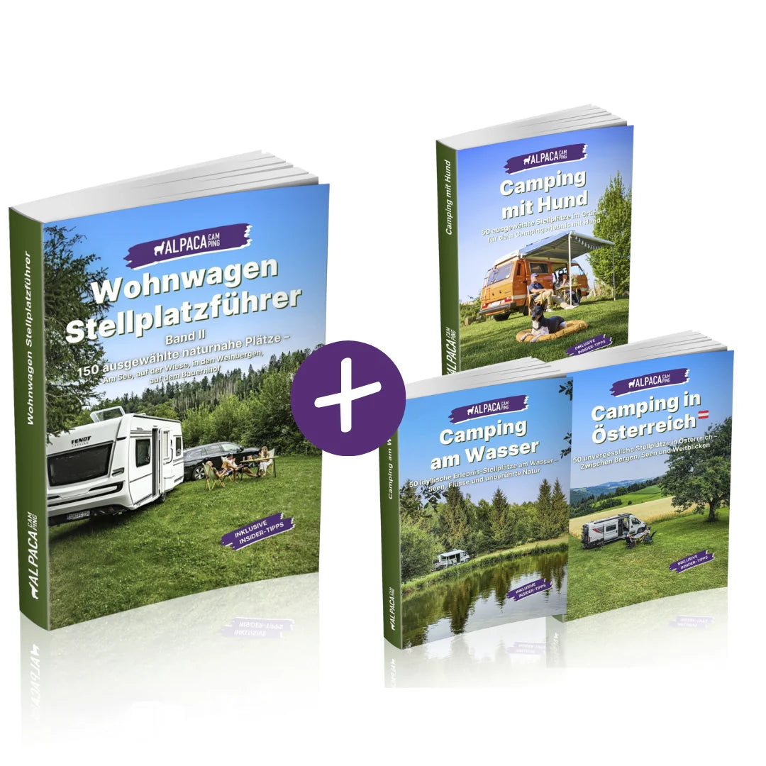 Wohnwagen Camping Geheimtipps 2025 + 3 wählbare Add-on's