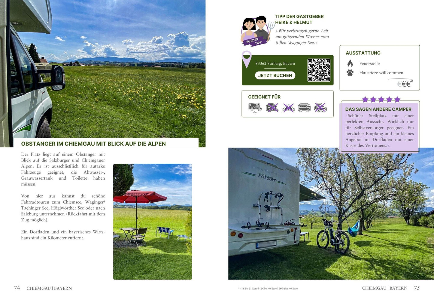 Wohnmobil Geheimtipps 2025 + Clubmitgliedschaft