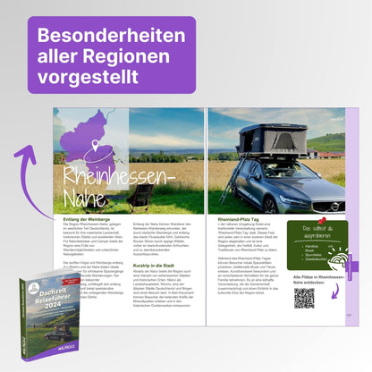 Dachzelt Reiseführer + AlpacaClub Mitgliedschaft (1 Jahr)