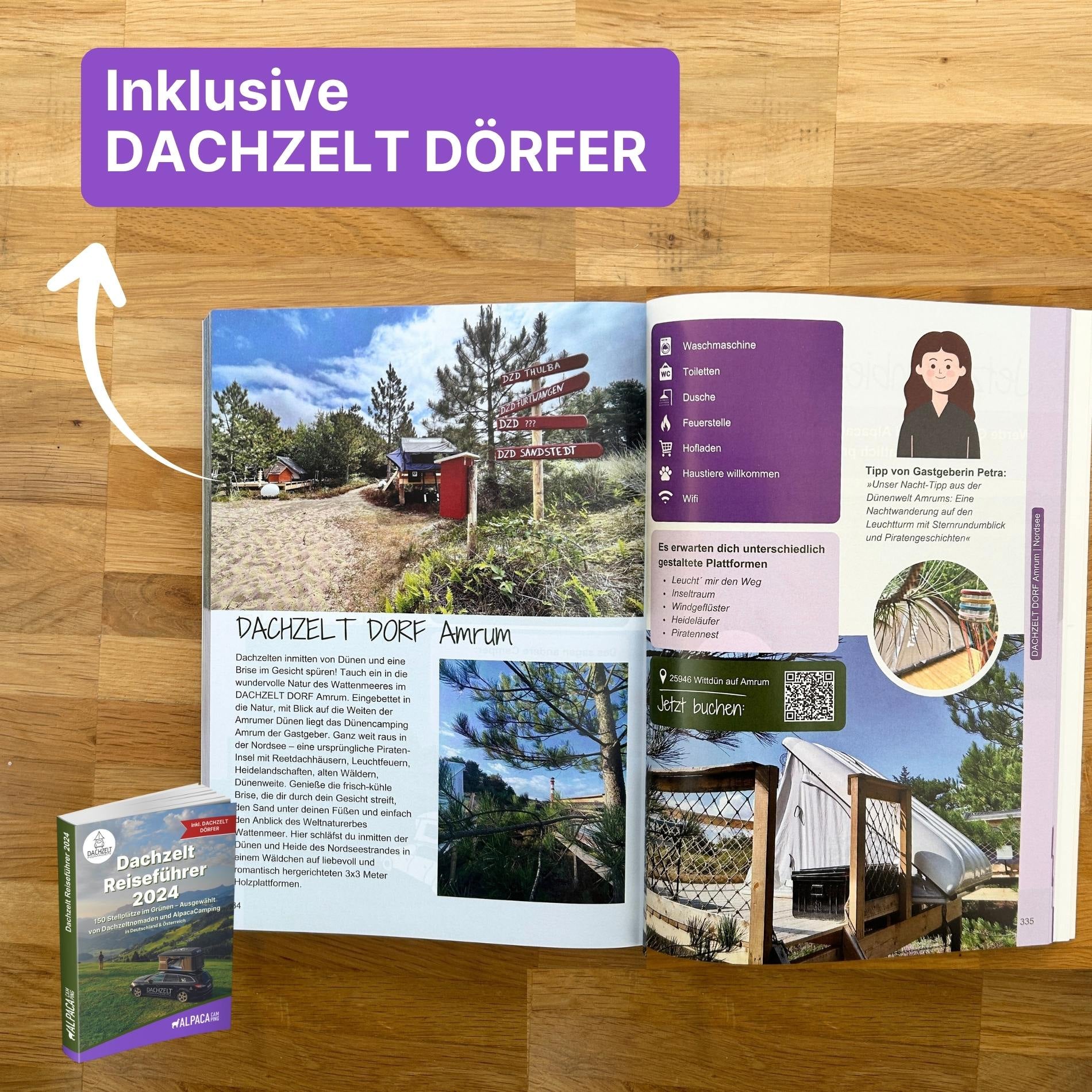 dachzelt buch Dachzelt Reiseführer + Kochbuch – AlpacaCamping