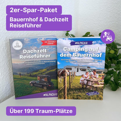 Dachzelt Reiseführer + Bauernhof