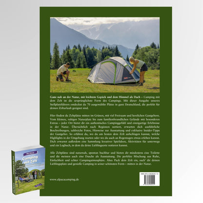 Zelt Reiseführer + Kochbuch