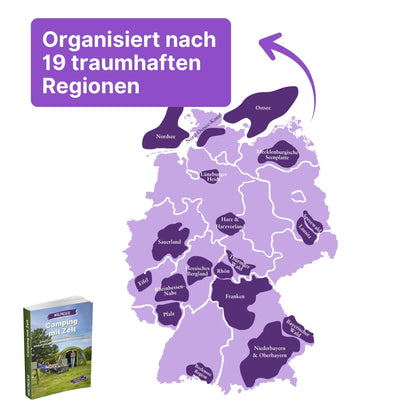 Zelt Reiseführer + Kochbuch