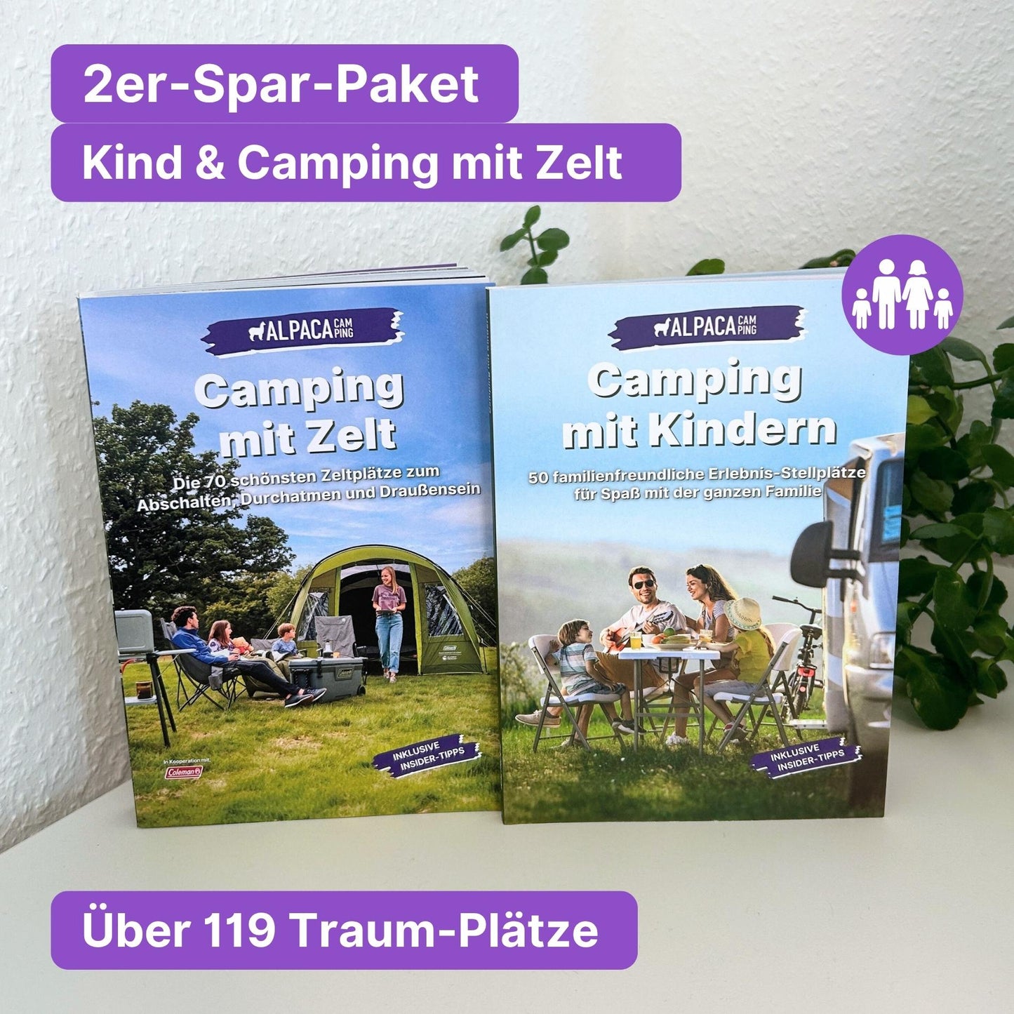 Zelt Reiseführer + Kinder