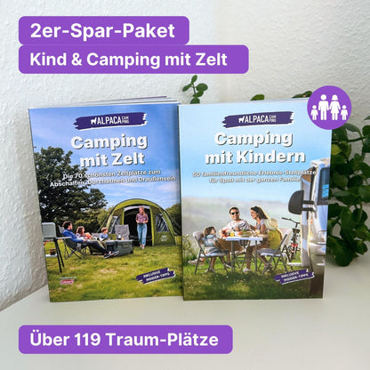 Zelt Reiseführer + Kinder