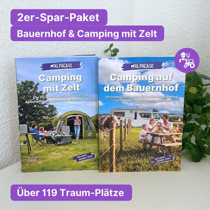 Zelt Reiseführer + Bauernhof