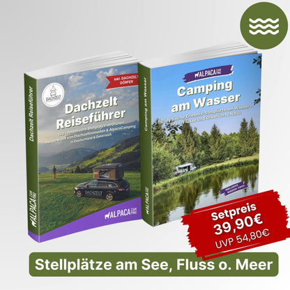 Dachzelt Reiseführer + Wasser