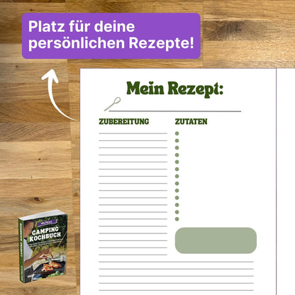 Zelt Reiseführer + Kochbuch