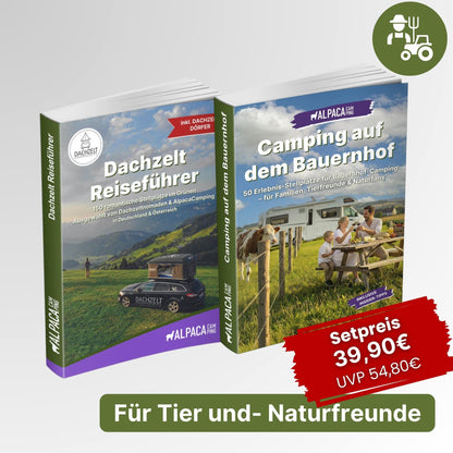 Dachzelt Reiseführer + Bauernhof
