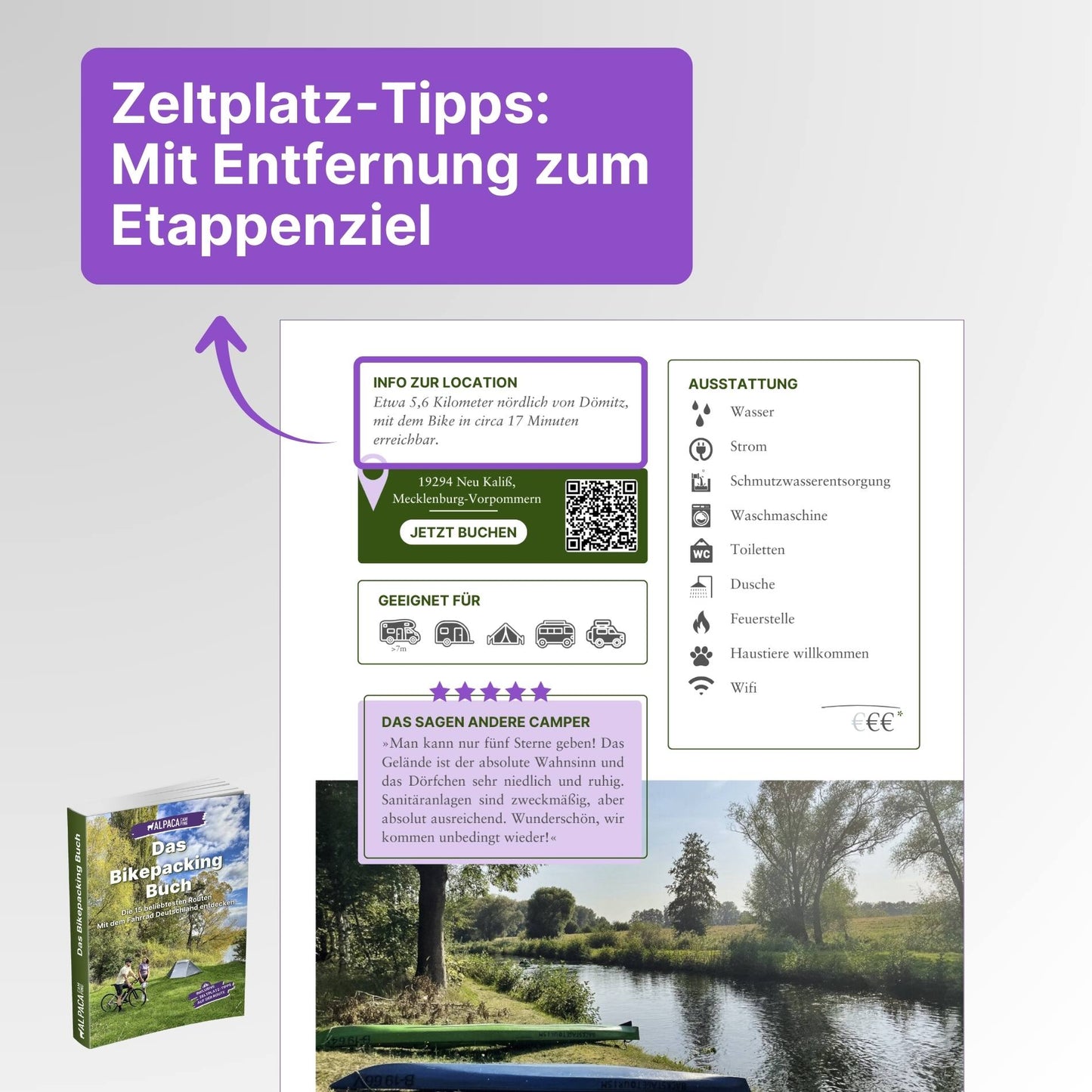 Bikepacking + Kochbuch