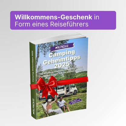 Wohnwagen Geheimtipps + AlpacaClub Mitgliedschaft (1 Jahr)