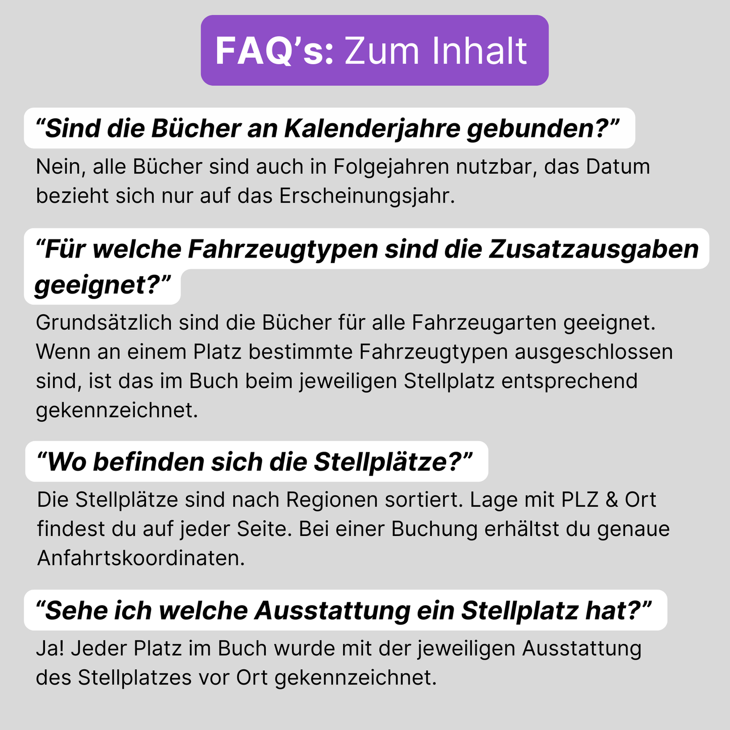 Wohnwagen Geheimtipps + AlpacaClub Mitgliedschaft (1 Jahr)