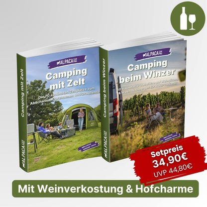 Zelt Reiseführer + Winzer
