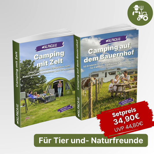 Zelt Reiseführer + Bauernhof