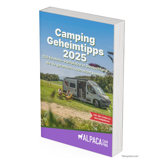 AlpacaCamping - Wophnmobil Camping Geheimtipps 2025 - Vorbestellung