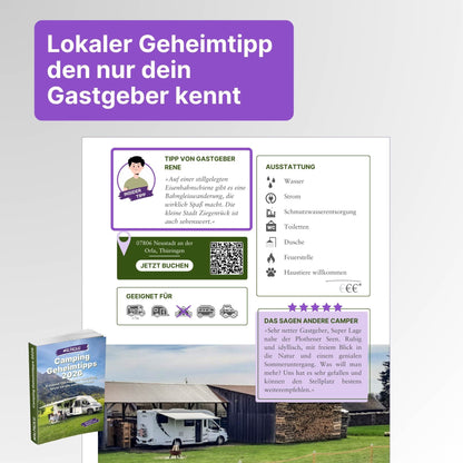 Wohnmobil Geheimtipps + Wasser