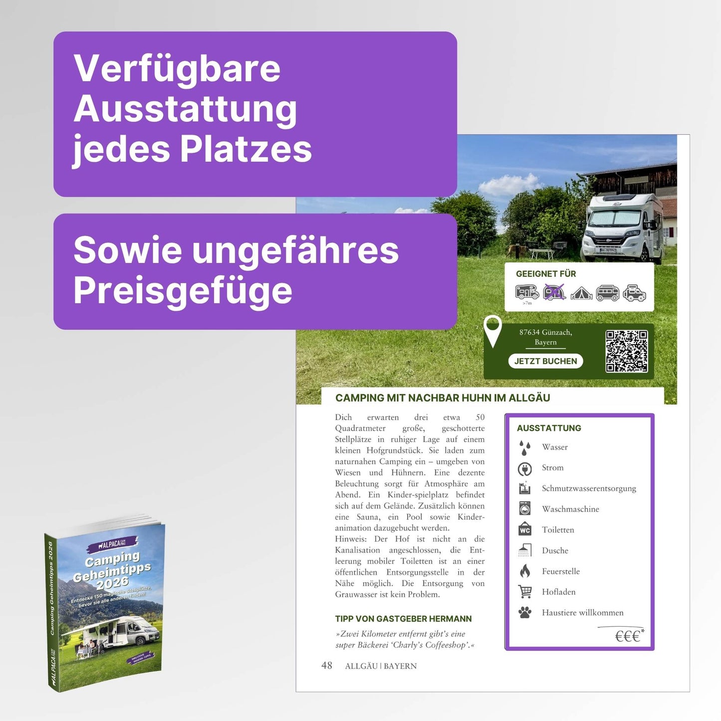 Wohnmobil Geheimtipps + Wasser