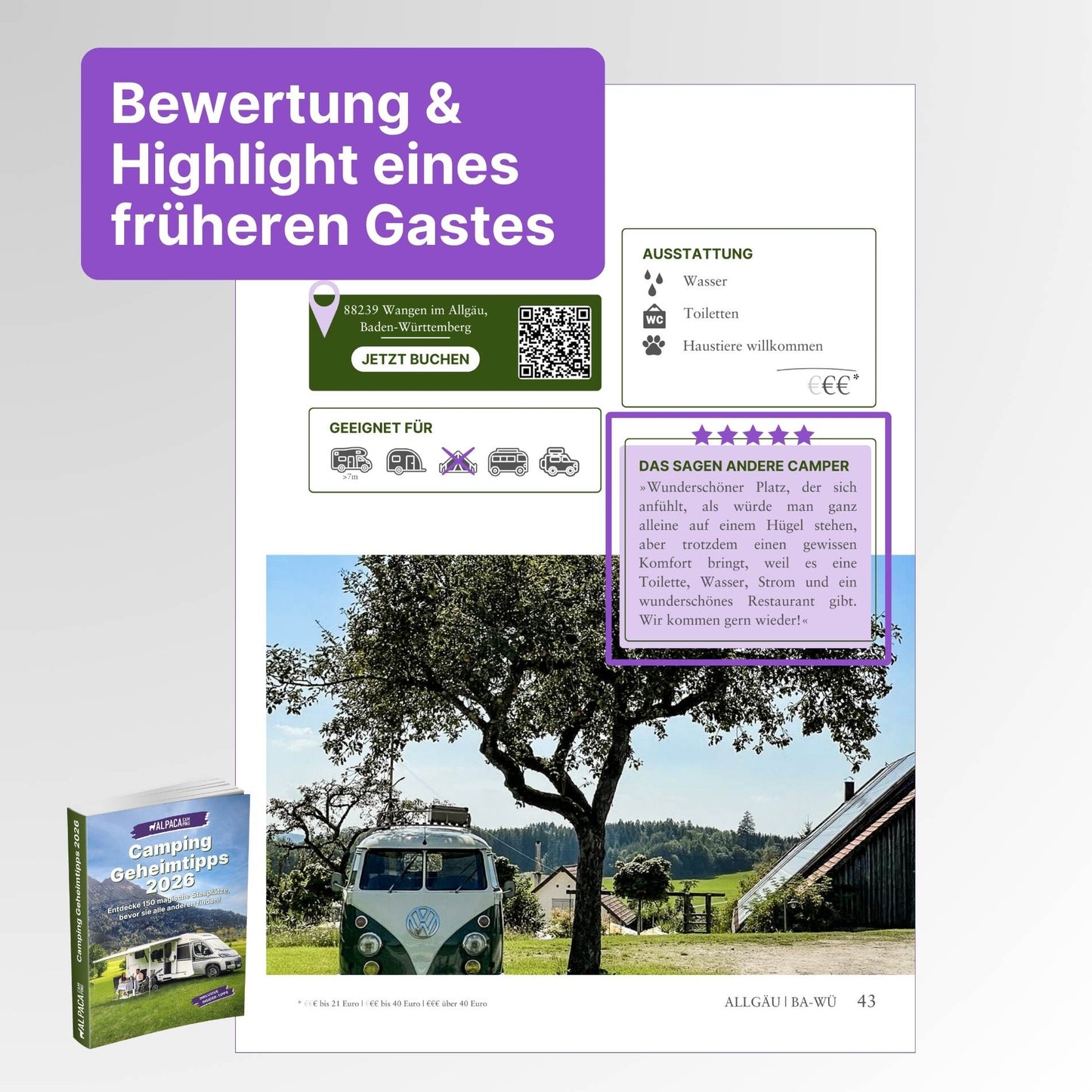 Wohnmobil Geheimtipps + Wasser