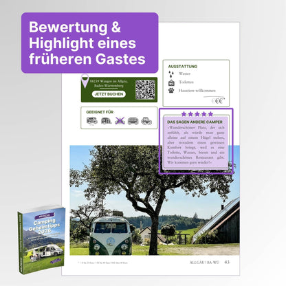 Wohnmobil Geheimtipps + Wasser