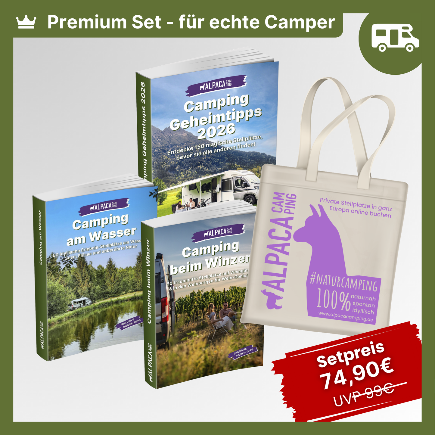 Nur das Beste – Camping-Set Plus