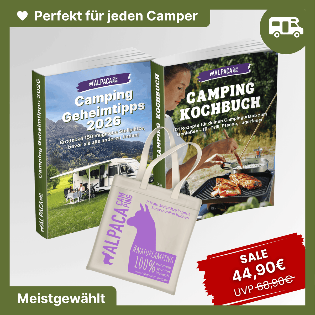 Camping Geheimtipps Bestseller-Set