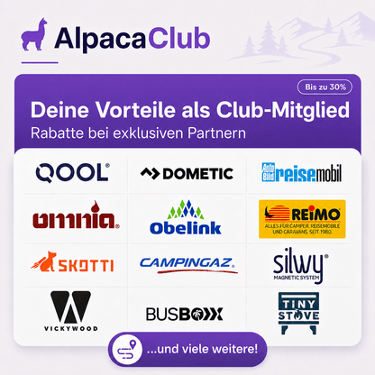 AlpacaClub Mitgliedschaft (1 Jahr) + Deine Route