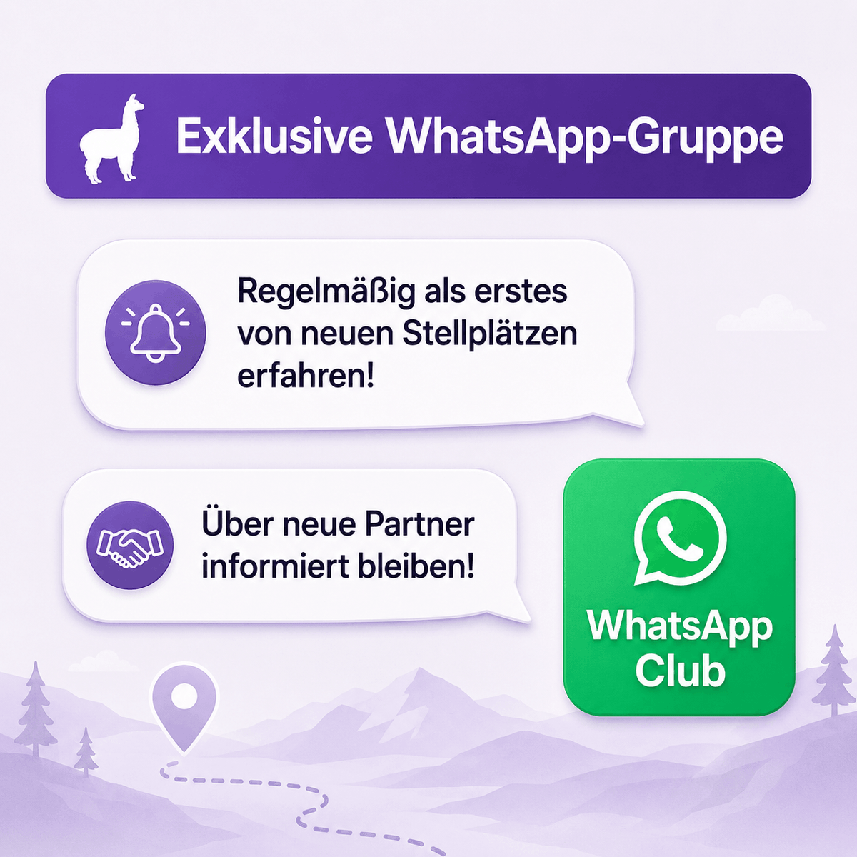 AlpacaClub Mitgliedschaft (1 Jahr) + Deine Route