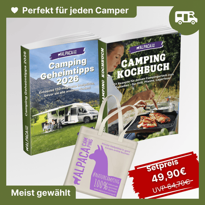 Camping Geheimtipps Geschenkset