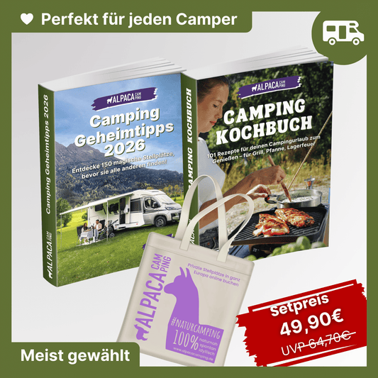 Camping Geheimtipps Geschenkset