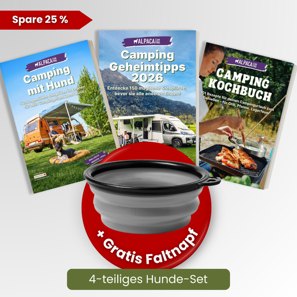 Camping mit Hund Bundle – AlpacaCamping