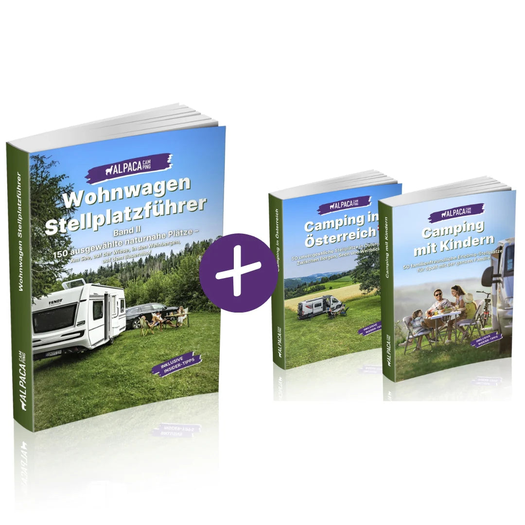 Wohnwagen Camping Geheimtipps 2025 + 2 wählbare Add-on's