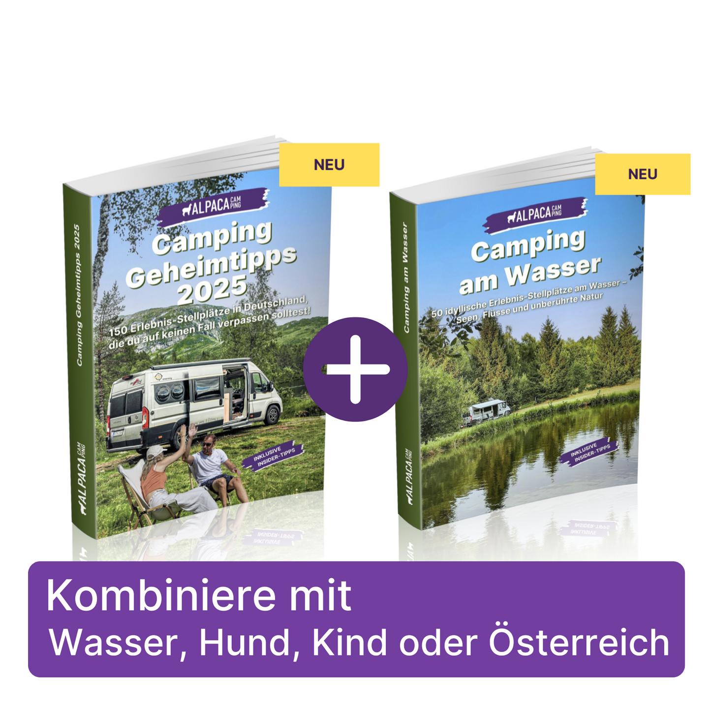 Wohnmobil Camping Geheimtipps 2025 + 1 wählbares Add-on