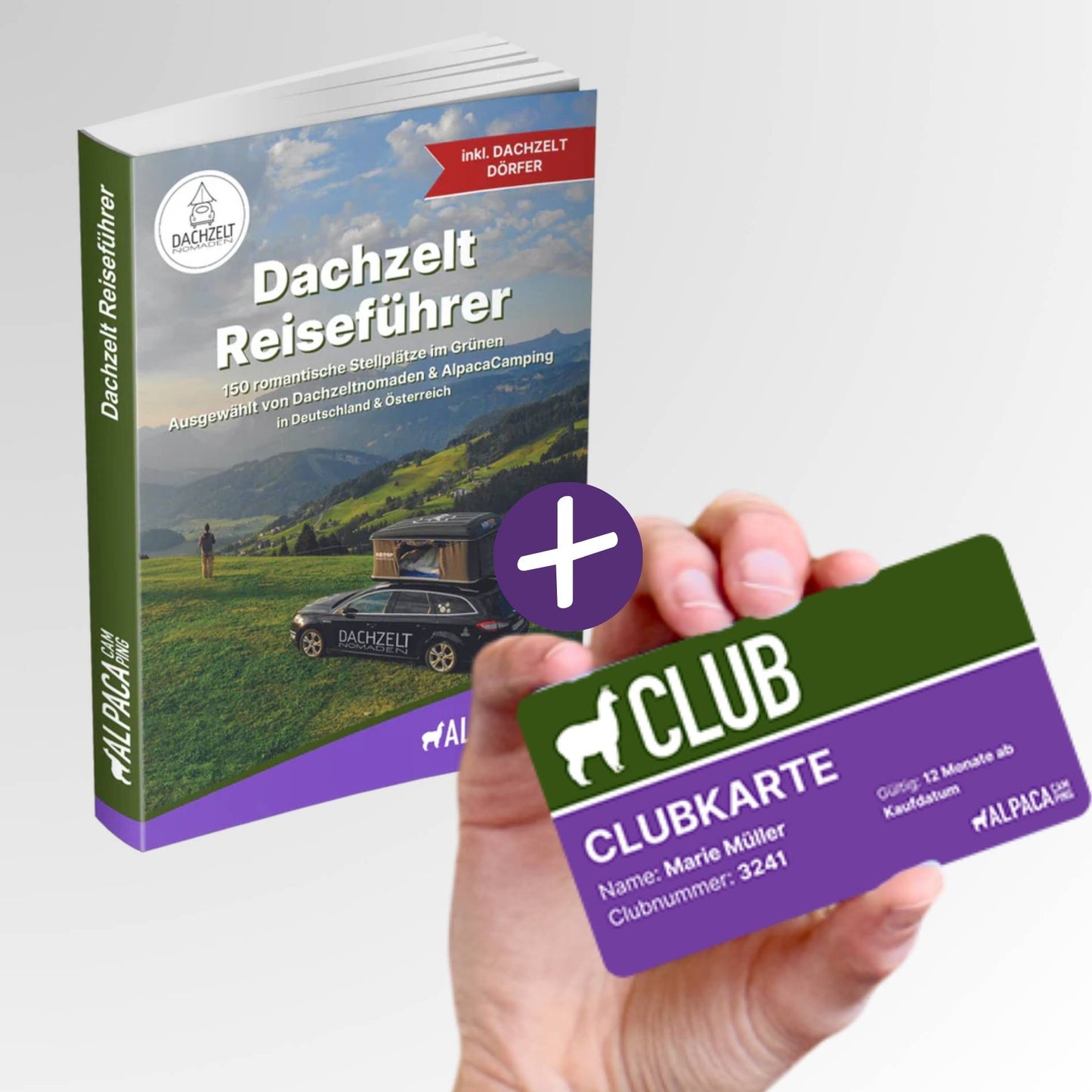 Dachzelt Reiseführer + Clubmitgliedschaft